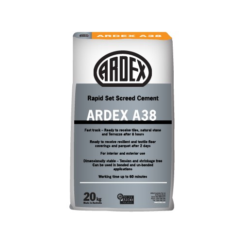 Ardex Rapid Set Cement Screed Mix - 20KG - Pty Ltd